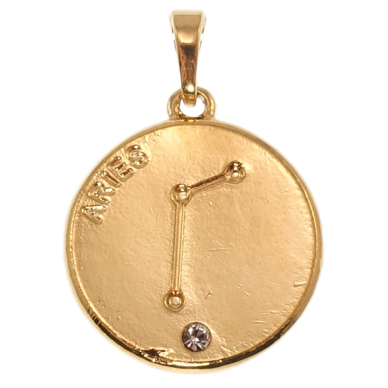 Кулон Xuping Позолота 18K Знак Зодіаку Овен для ланцюжка до 5мм фото №1