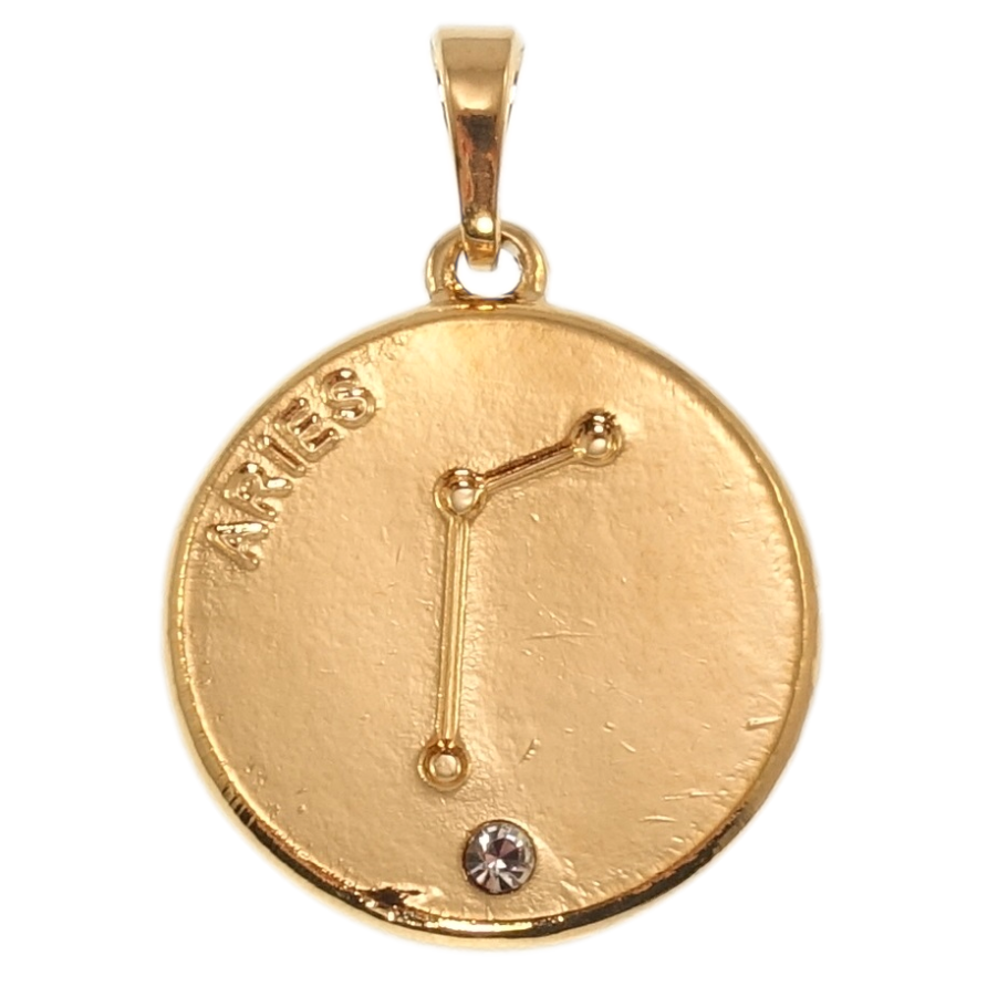 Кулон Xuping Позолота 18K Знак Зодіаку Овен для ланцюжка до 5мм фото №1