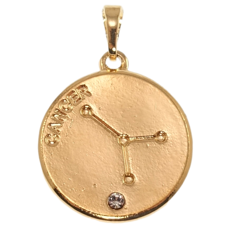 Кулон Xuping Позолота 18K Знак Зодіаку Рак для ланцюжка до 5мм фото №1