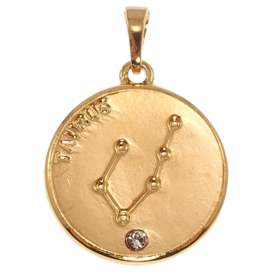 Кулон Xuping Позолота 18K Знак Зодиака Телец для цепочки до 5мм фото №1 Кулон Xuping Позолота 18K Знак Зодиака Телец для цепочки до 5мм фото №1