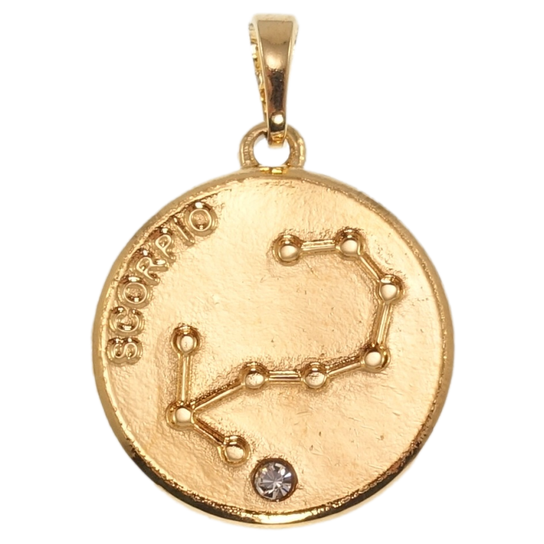 Кулон Xuping Позолота 18K Знак Зодіаку Скорпіон для ланцюжка до 5мм фото №1