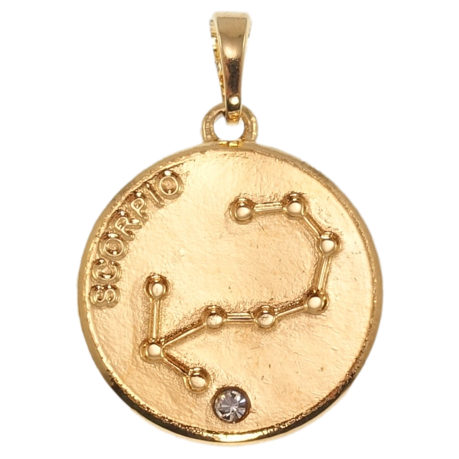 Кулон Xuping Позолота 18K Знак Зодіаку Скорпіон для ланцюжка до 5мм фото №1