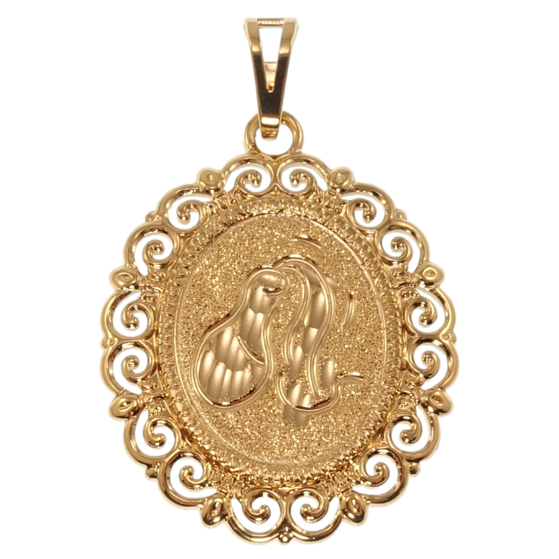 Кулон Xuping Позолота 18K Знак Зодіаку Водолій для ланцюжка до 7мм фото №1