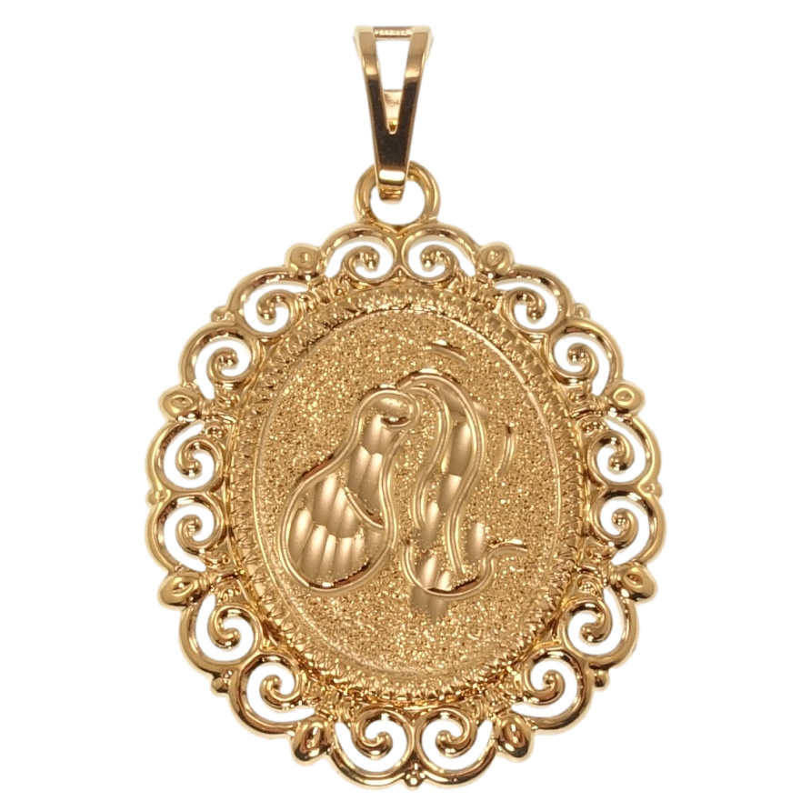 Кулон Xuping Позолота 18K Знак Зодіаку Водолій для ланцюжка до 7мм фото №1