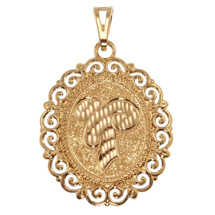 Кулон Xuping Позолота 18K Знак Зодіаку Овен для ланцюжка до 7мм фото №7