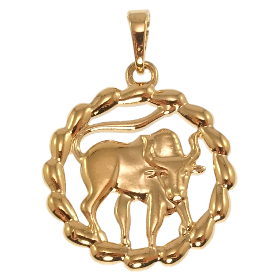 Кулон Xuping Позолота 18K Знак Зодиака Телец для цепочки до 5мм фото №1 Кулон Xuping Позолота 18K Знак Зодиака Телец для цепочки до 5мм фото №1