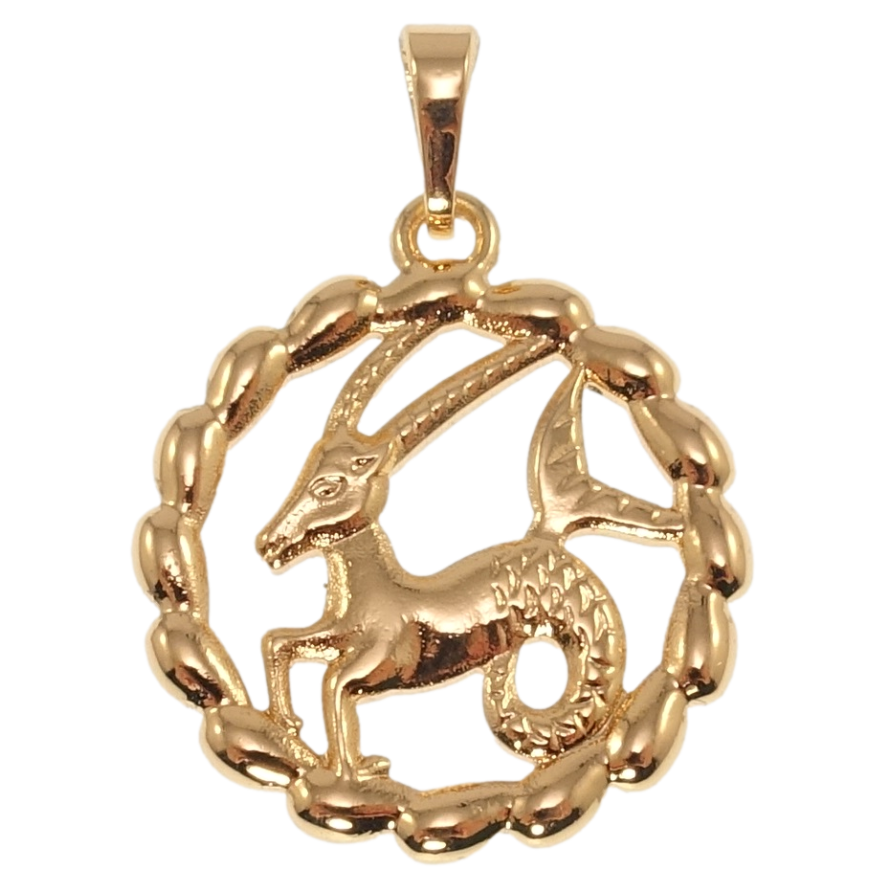 Кулон Xuping Позолота 18K Знак Зодиака Козерог для цепочки до 5мм фото №1 Кулон Xuping Позолота 18K Знак Зодиака Козерог для цепочки до 5мм фото №1