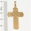 Кулон Xuping Позолота 18K Декоративний Хрест для ланцюжка до 7мм фото №2 Кулон Xuping Позолота 18K Декоративний Хрест для ланцюжка до 7мм фото №2