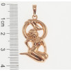 Кулон Xuping Позолота РВ Знак Зодіаку Діва для ланцюжка до 6мм фото №2