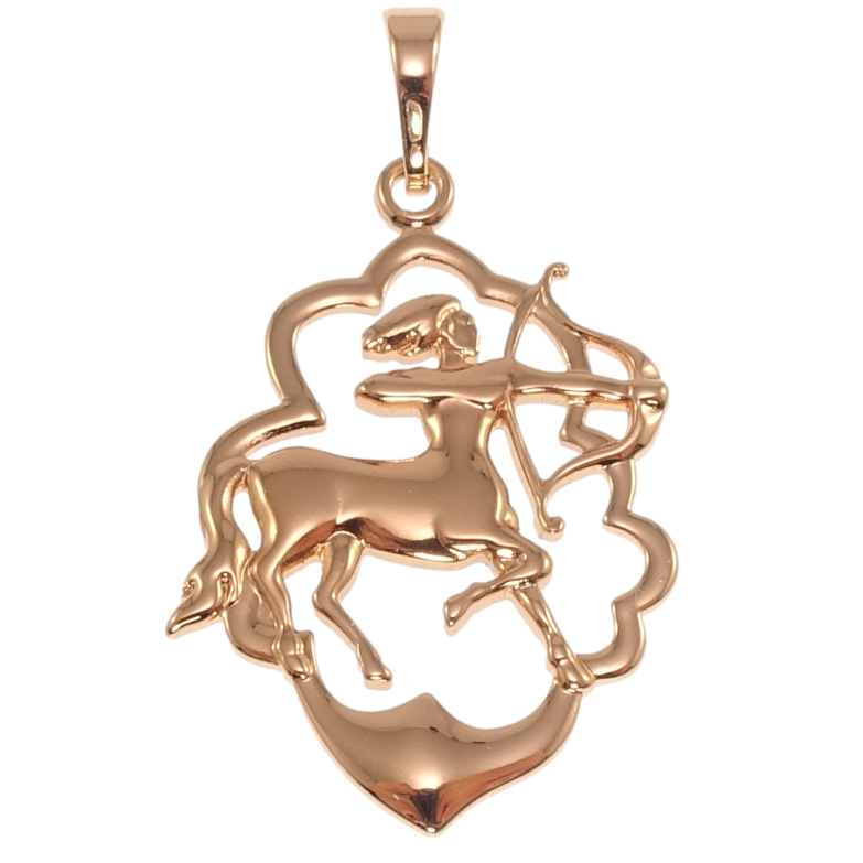 Кулон Xuping Позолота РВ Знак Зодіаку Стрілець для ланцюжка до 6мм фото №1 Кулон Xuping Позолота РВ Знак Зодіаку Стрілець для ланцюжка до 6мм фото №1