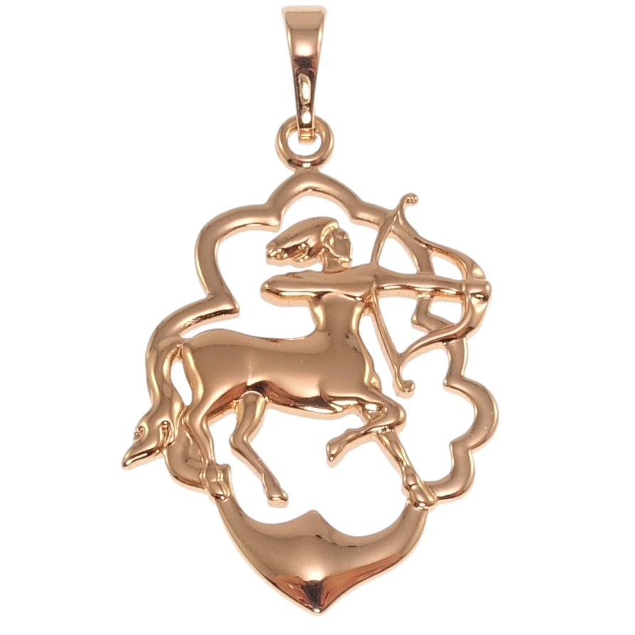 Кулон Xuping Позолота РВ Знак Зодіаку Стрілець для ланцюжка до 6мм фото №1 Кулон Xuping Позолота РВ Знак Зодіаку Стрілець для ланцюжка до 6мм фото №1