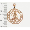 Кулон Xuping Позолота РВ Знак Зодіаку Діва для ланцюжка до 7мм фото №2