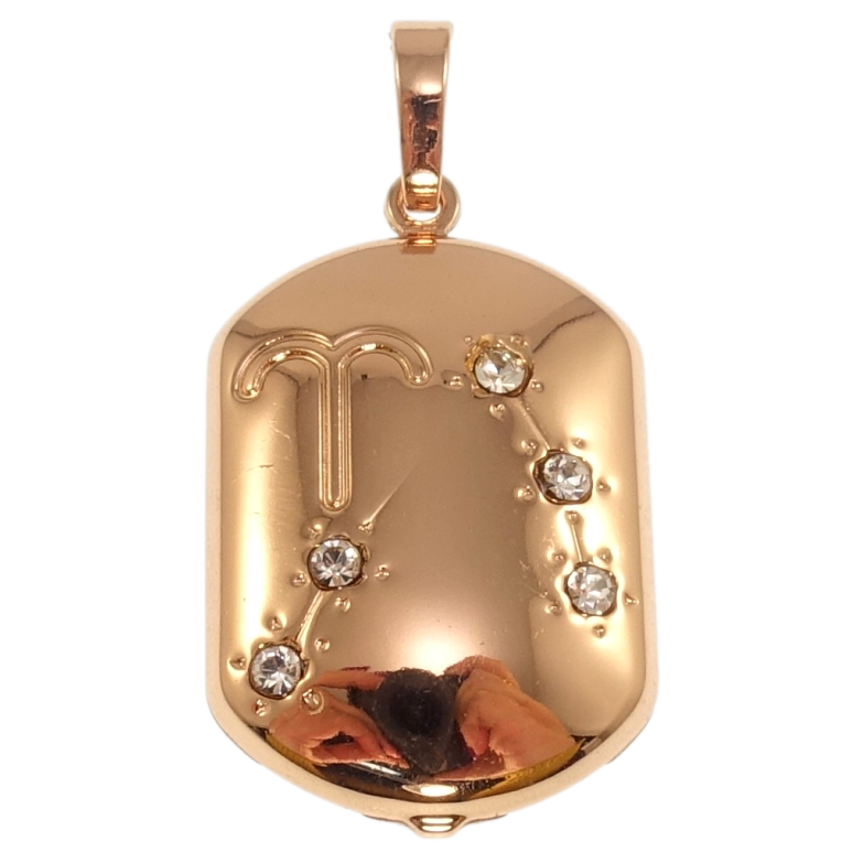 Кулон Xuping Позолота РО Знак Зодиака Овен для цепочки до 6мм фото №1 Кулон Xuping Позолота РО Знак Зодиака Овен для цепочки до 6мм фото №1