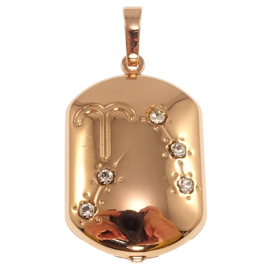 Кулон Xuping Позолота РО Знак Зодиака Овен для цепочки до 6мм фото №1 Кулон Xuping Позолота РО Знак Зодиака Овен для цепочки до 6мм фото №1