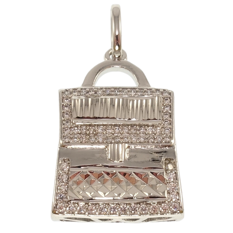 Кулон Xuping Родій Сумочка для ланцюжка до 6мм фото №1