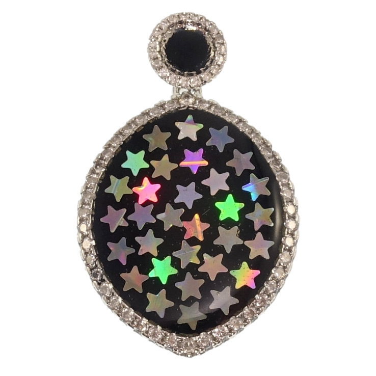 Кулон Xuping Родий Звездная ночь для цепочки до 4мм фото №8