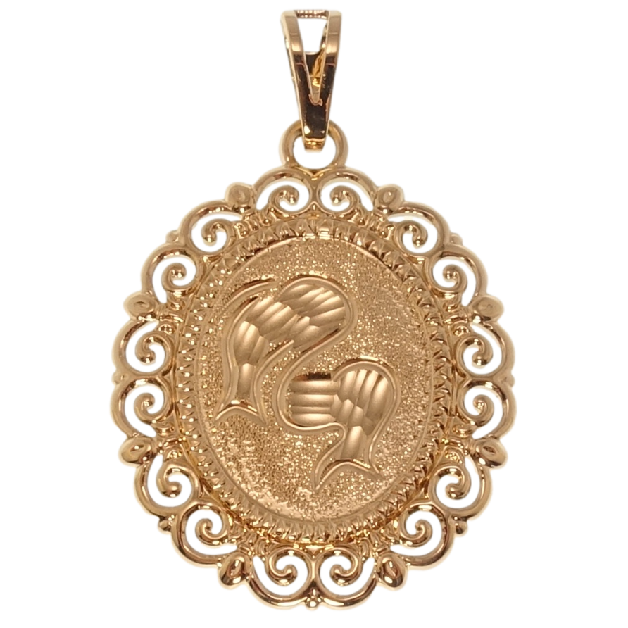 Кулон Xuping Позолота 18K Знак Зодиака Рыбы для цепочки до 7мм фото №1 Кулон Xuping Позолота 18K Знак Зодиака Рыбы для цепочки до 7мм фото №1