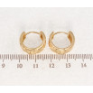 Серьги Xuping Позолота 18K колечки Декоративный орнамент фото №2