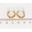 Сережки Xuping Позолота 18K колечка Декоративний орнамент фото №2