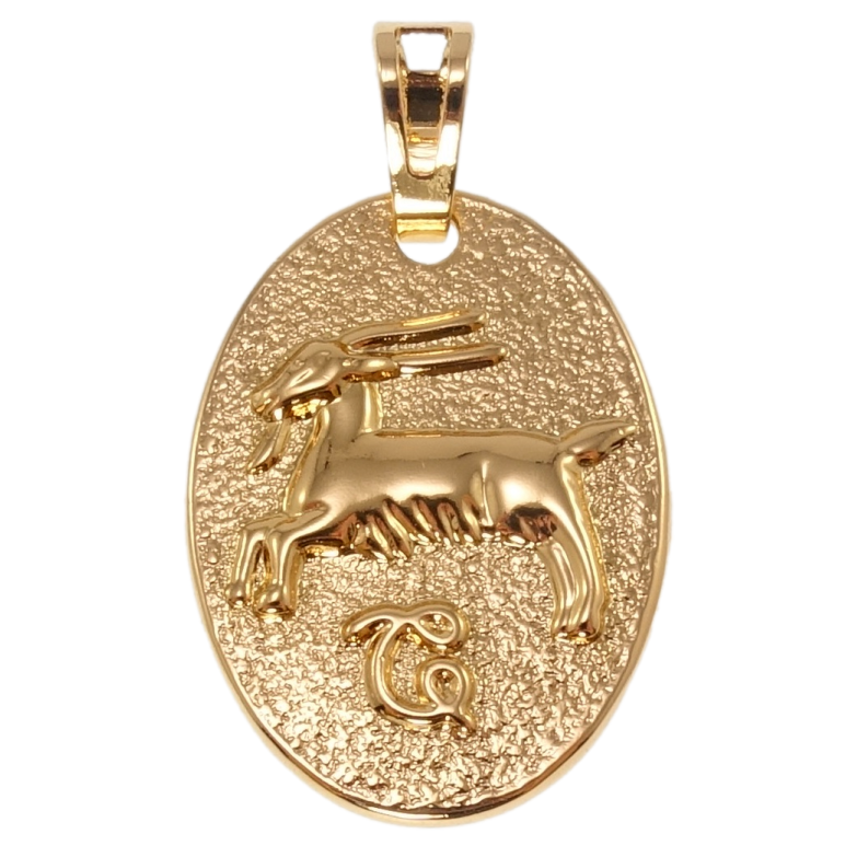 Кулон Xuping Позолота 18K Знак Зодіаку Козеріг для ланцюжка до 6мм фото №1 Кулон Xuping Позолота 18K Знак Зодіаку Козеріг для ланцюжка до 6мм фото №1