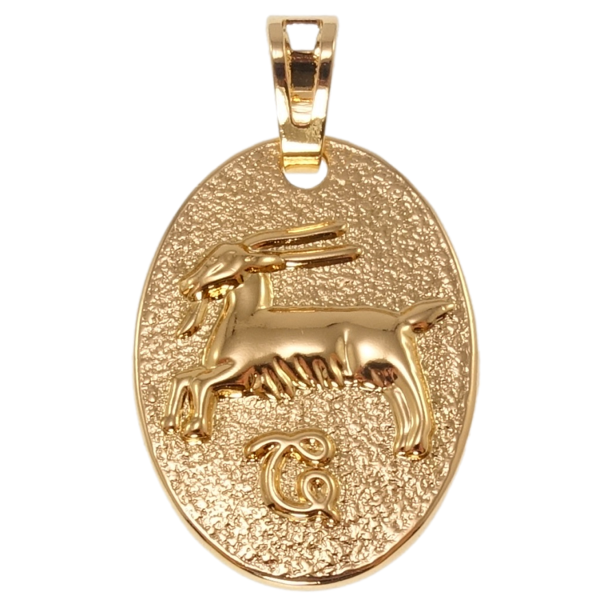 Кулон Xuping Позолота 18K Знак Зодіаку Козеріг для ланцюжка до 6мм фото №1 Кулон Xuping Позолота 18K Знак Зодіаку Козеріг для ланцюжка до 6мм фото №1