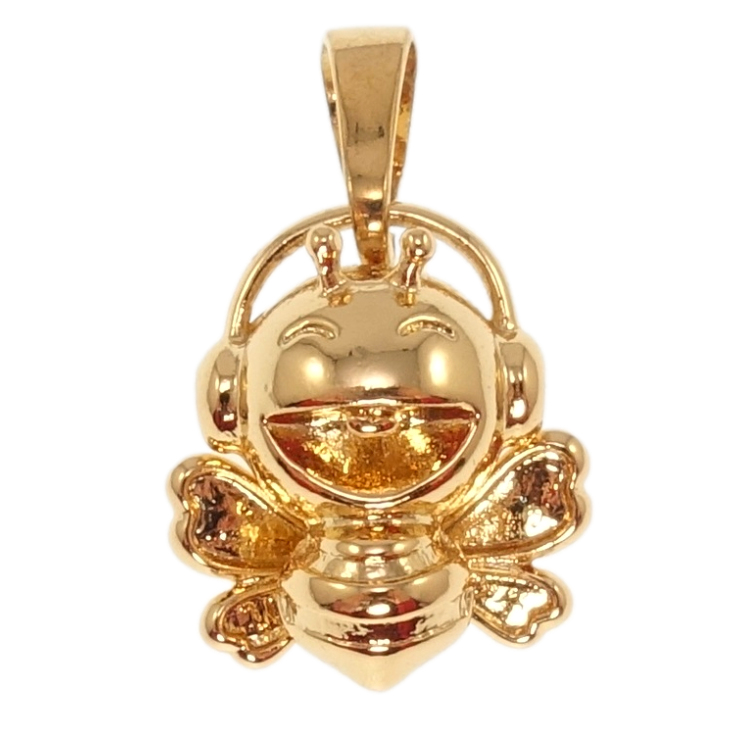 Кулон Xuping Позолота 18K Бджола для ланцюжка до 7мм фото №13 Кулон Xuping Позолота 18K Бджола для ланцюжка до 7мм фото №13