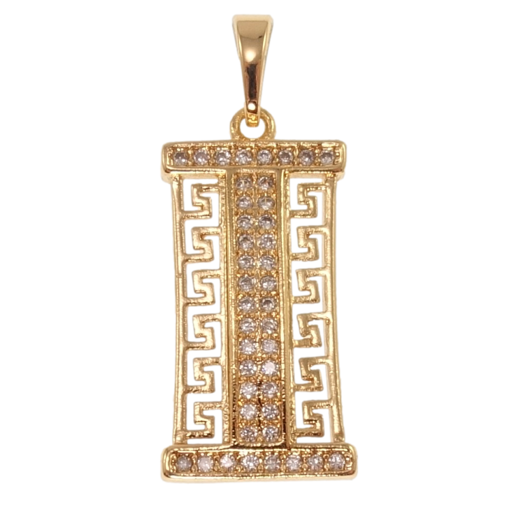 Кулон Xuping Позолота 18K Інкрустація цирконієм для ланцюжка до 5мм фото №15 Кулон Xuping Позолота 18K Інкрустація цирконієм для ланцюжка до 5мм фото №15
