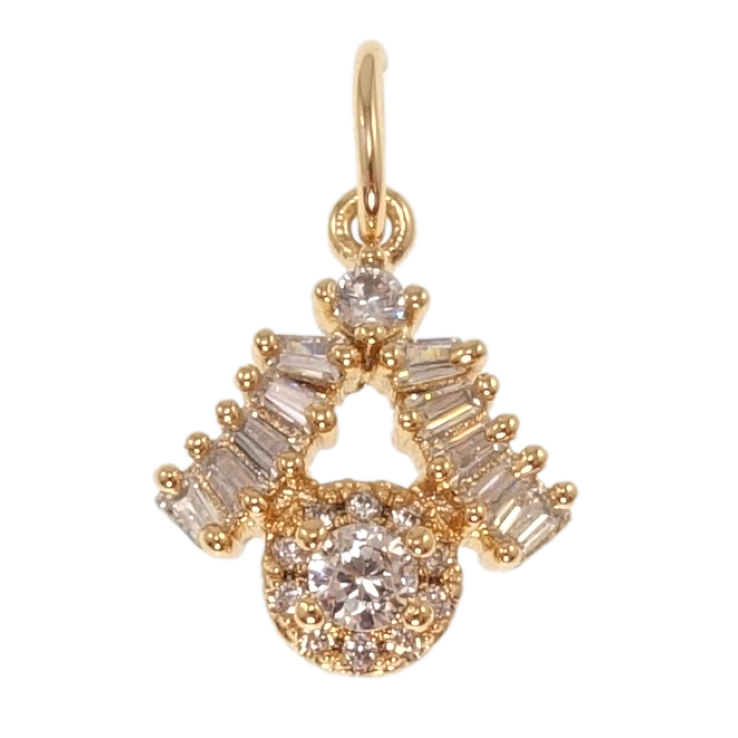 Кулон Xuping Позолота 18K Інкрустація цирконієм для ланцюжка до 3мм фото №17 Кулон Xuping Позолота 18K Інкрустація цирконієм для ланцюжка до 3мм фото №17