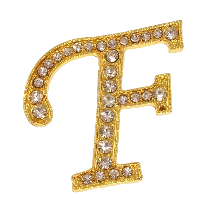 Брошь Буква F фото №17 Брошь Буква F фото №17