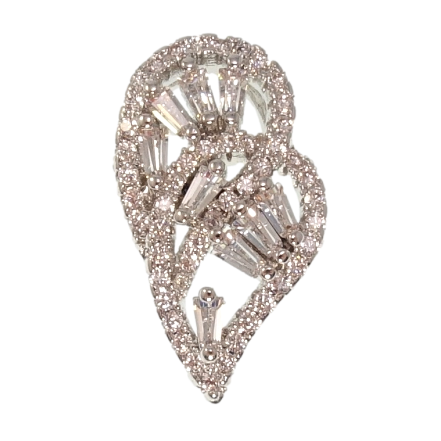 Кулон Xuping Родий Инкрустация цирконием для цепочки до 2мм фото №1