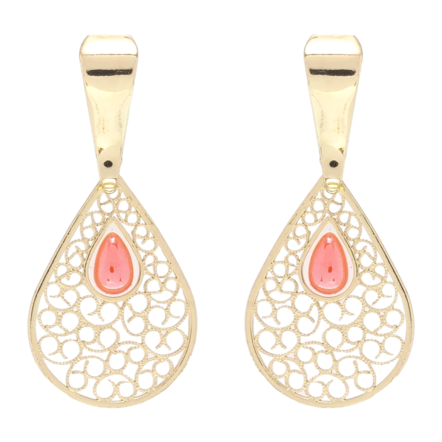 Серьги Xuping QQMM Позолота 14K пусеты Ажурные капельки фото №1 Серьги Xuping QQMM Позолота 14K пусеты Ажурные капельки фото №1