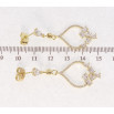 Серьги Xuping QQMM Позолота 14K пусеты Подвески инкрустация цирконием фото №2 Серьги Xuping QQMM Позолота 14K пусеты Подвески инкрустация цирконием фото №2
