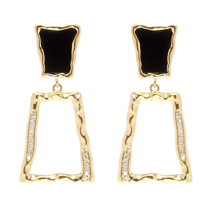 Сережки Xuping QQMM Позолота 14K пусети Фігурні підвіски фото №18