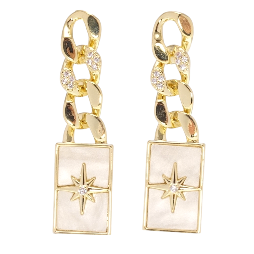 Сережки Xuping QQMM Позолота 14K пусети Декоративні підвіски з перламутровими вставками фото №1 Сережки Xuping QQMM Позолота 14K пусети Декоративні підвіски з перламутровими вставками фото №1