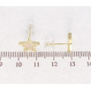 Серьги Xuping QQMM Позолота 14K пусеты Звезды с перламутровыми вставками фото №2 Серьги Xuping QQMM Позолота 14K пусеты Звезды с перламутровыми вставками фото №2