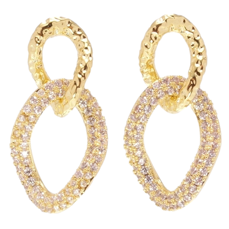 Сережки Xuping QQMM Позолота 14K пусети Інкрустація цирконієм фото №22 Сережки Xuping QQMM Позолота 14K пусети Інкрустація цирконієм фото №22