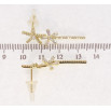Серьги Xuping QQMM Позолота 14K пусеты Звездочки инкрустация цирконием фото №2 Серьги Xuping QQMM Позолота 14K пусеты Звездочки инкрустация цирконием фото №2