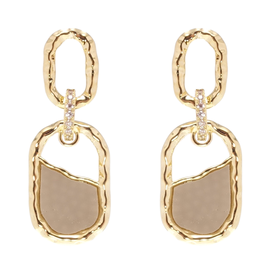 Сережки Xuping QQMM Позолота 14K пусети Декоративні підвіски фото №1 Сережки Xuping QQMM Позолота 14K пусети Декоративні підвіски фото №1