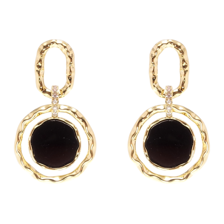 Сережки Xuping QQMM Позолота 14K пусети Круглі підвіски Love фото №12 Сережки Xuping QQMM Позолота 14K пусети Круглі підвіски Love фото №12