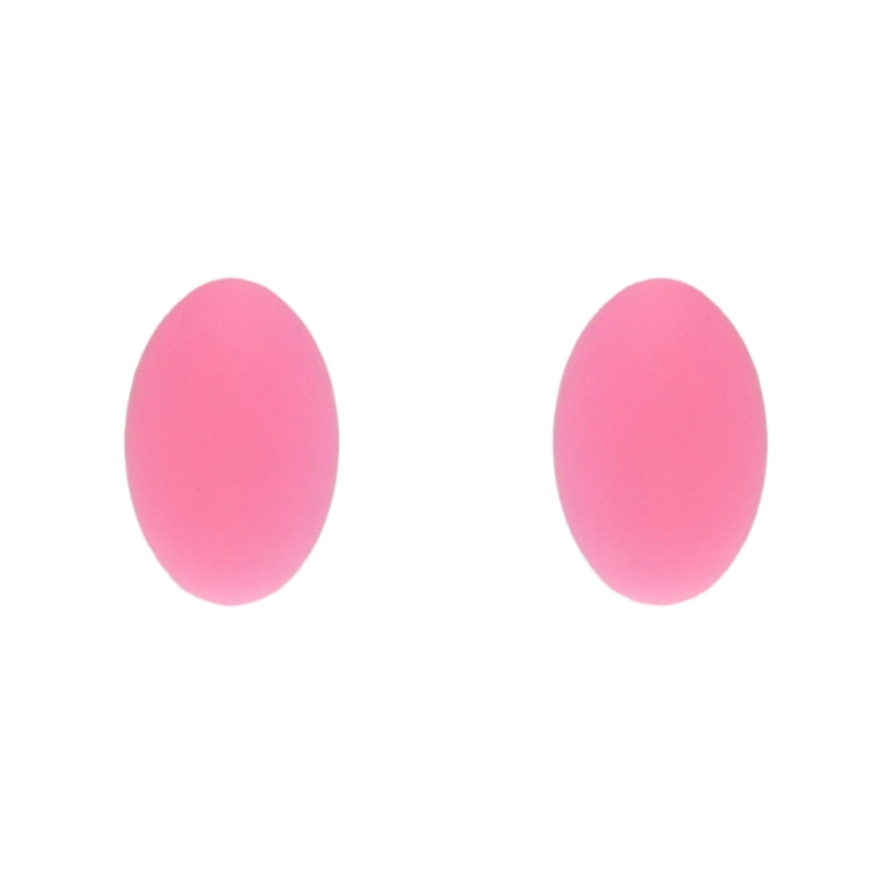 Серьги Xuping QQMM Родий пусеты Овальные с покрытием Soft-touch фото №1 Серьги Xuping QQMM Родий пусеты Овальные с покрытием Soft-touch фото №1