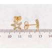 Серьги Xuping QQMM Позолота 18K пусеты Звезды инкрустация цирконием фото №2