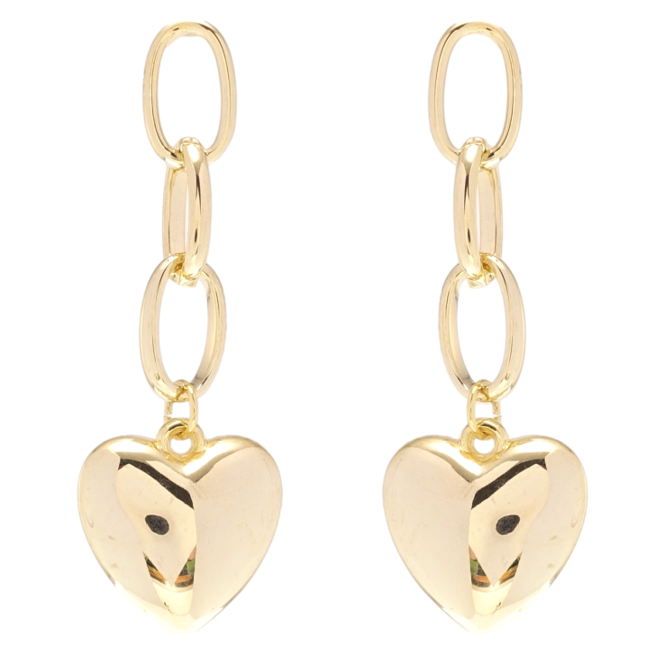 Серьги Xuping JEAN GOUJON Позолота 14K пусеты Сердечки фото №2 Серьги Xuping JEAN GOUJON Позолота 14K пусеты Сердечки фото №2
