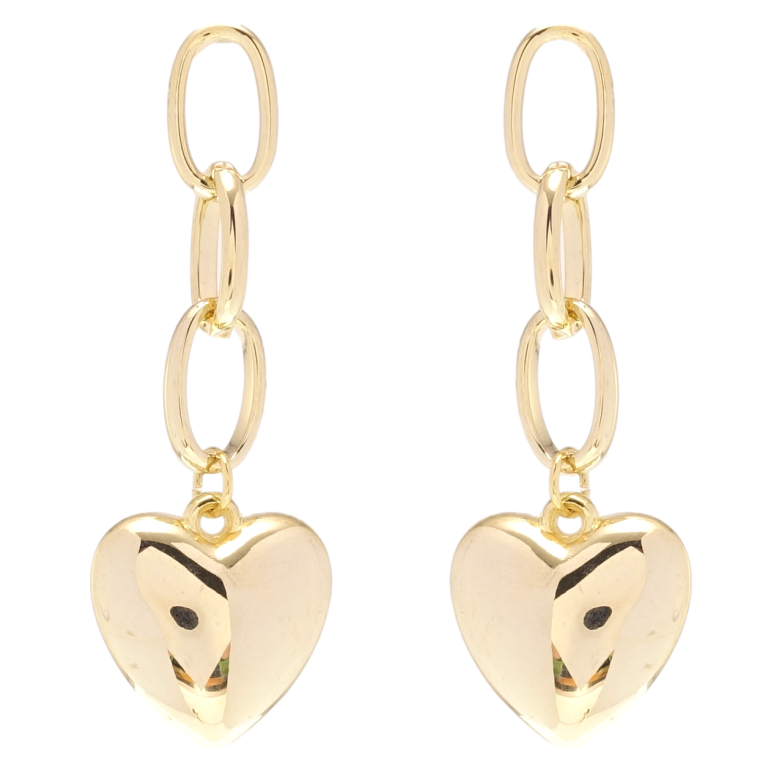 Серьги Xuping JEAN GOUJON Позолота 14K пусеты Сердечки фото №1 Серьги Xuping JEAN GOUJON Позолота 14K пусеты Сердечки фото №1
