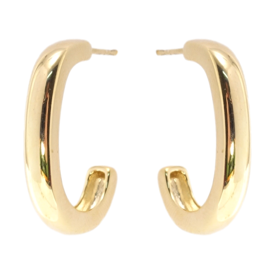 Сережки Xuping JEAN GOUJON Позолота 14K пусети колечки фото №1 Сережки Xuping JEAN GOUJON Позолота 14K пусети колечки фото №1