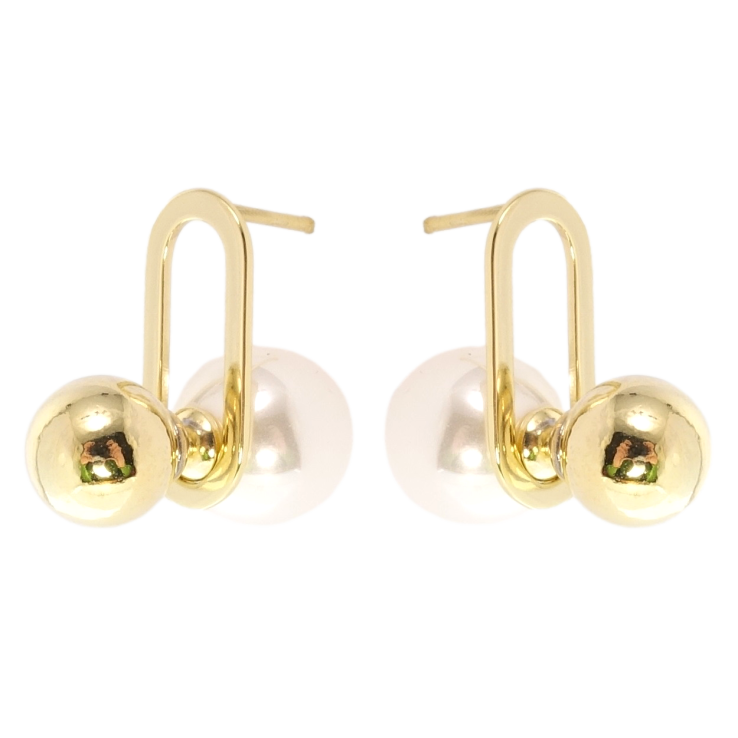 Сережки Xuping JEAN GOUJON Позолота 14K пусети Кульки фото №7 Сережки Xuping JEAN GOUJON Позолота 14K пусети Кульки фото №7