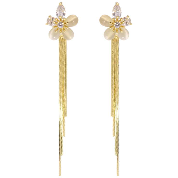 Сережки Xuping JEAN GOUJON Позолота 14K пусети Квіточки фото №15 Сережки Xuping JEAN GOUJON Позолота 14K пусети Квіточки фото №15