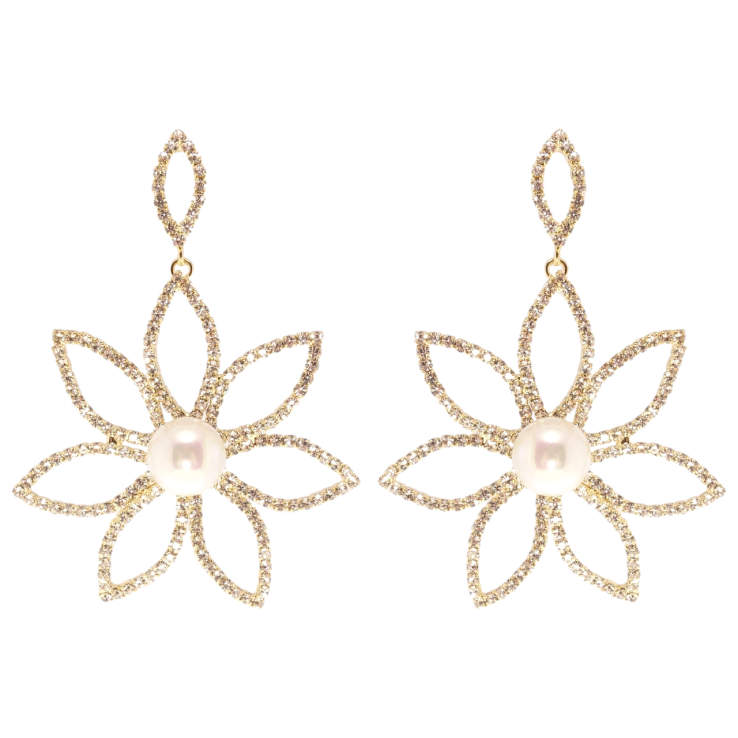 Сережки Xuping JEAN GOUJON Позолота 14K пусети Квіточки фото №17 Сережки Xuping JEAN GOUJON Позолота 14K пусети Квіточки фото №17