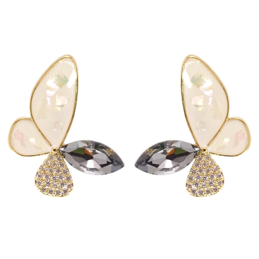 Серьги Xuping JEAN GOUJON Позолота 14K пусеты Бабочки фото №1 Серьги Xuping JEAN GOUJON Позолота 14K пусеты Бабочки фото №1