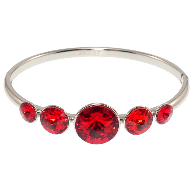 Браслет Xuping цвет Родий с кр-ми Swarovski Кристаллы Siam ø 5,7см фото №3 Браслет Xuping цвет Родий с кр-ми Swarovski Кристаллы Siam ø 5,7см фото №3