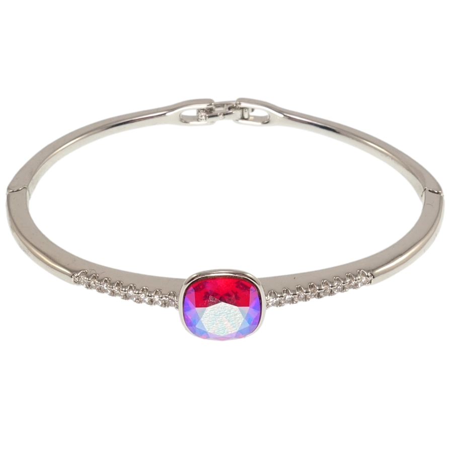 Браслет Xuping цвет Родий с кр-ми Swarovski Кристалл Siam Shimmer ø 5.7см фото №1 Браслет Xuping цвет Родий с кр-ми Swarovski Кристалл Siam Shimmer ø 5.7см фото №1